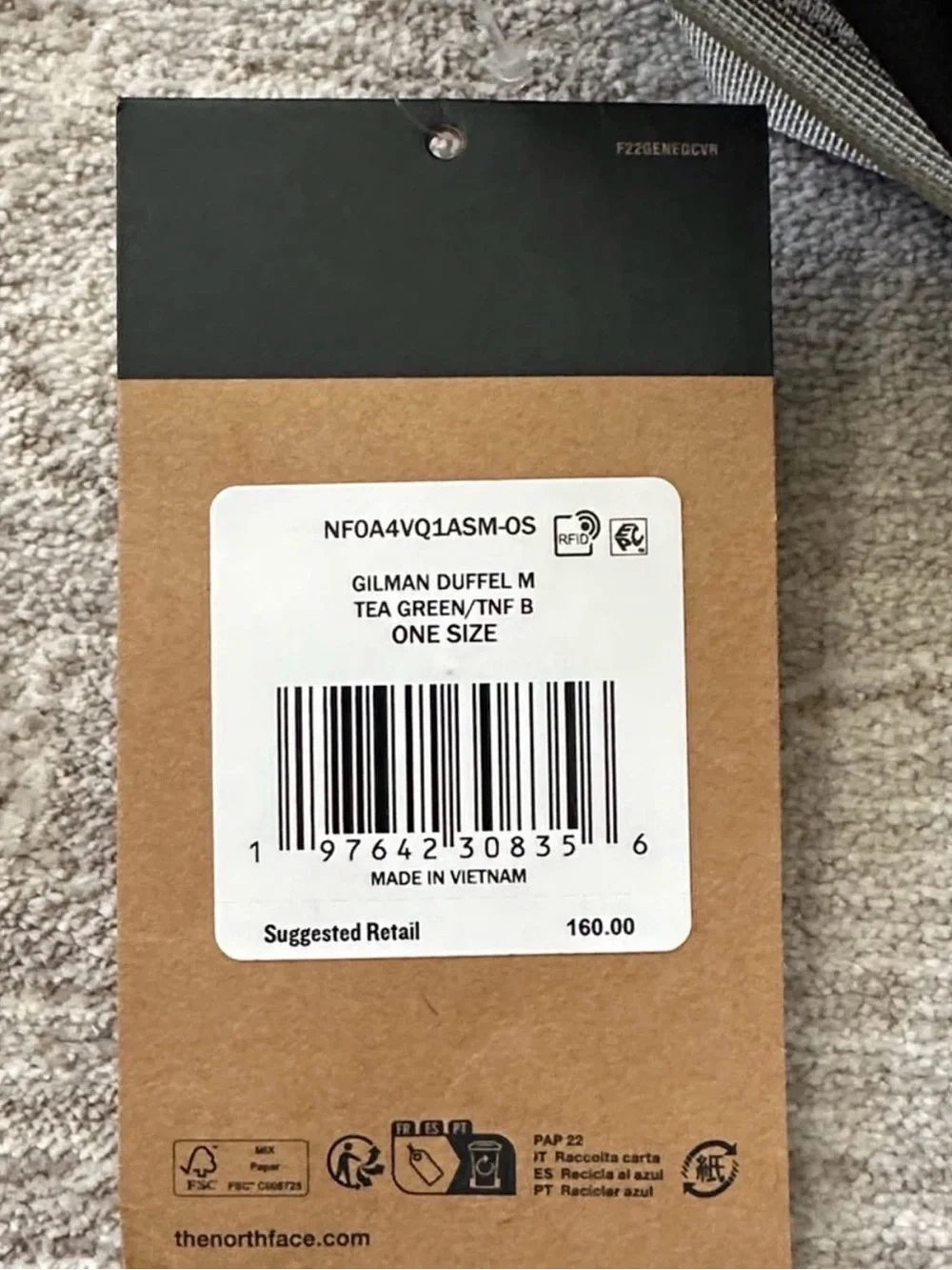 The North Face Duffle Bag